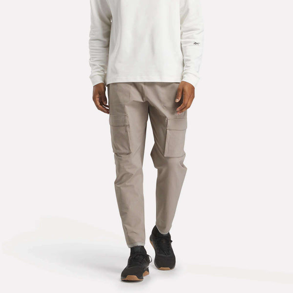 reebok classics Men's Active Collective SkyStretch Woven Cargo Pants