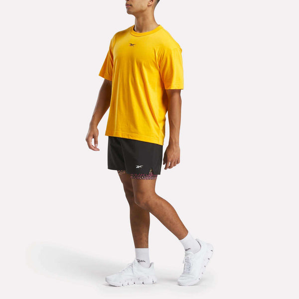 Reebok Classics Men's Athlete Hype Two-In-One Shorts 5"