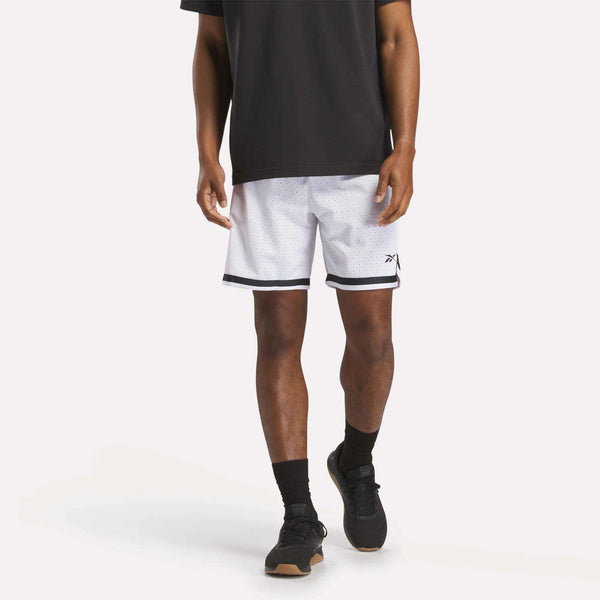 reebok classics Men's Basketball Transition Shorts 7"