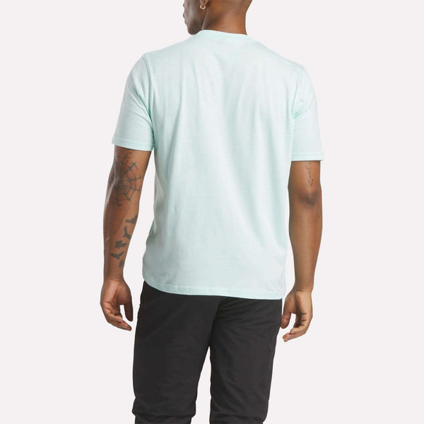 Reebok Classics Men's Big Logo Crewneck Short Sleeve Tee