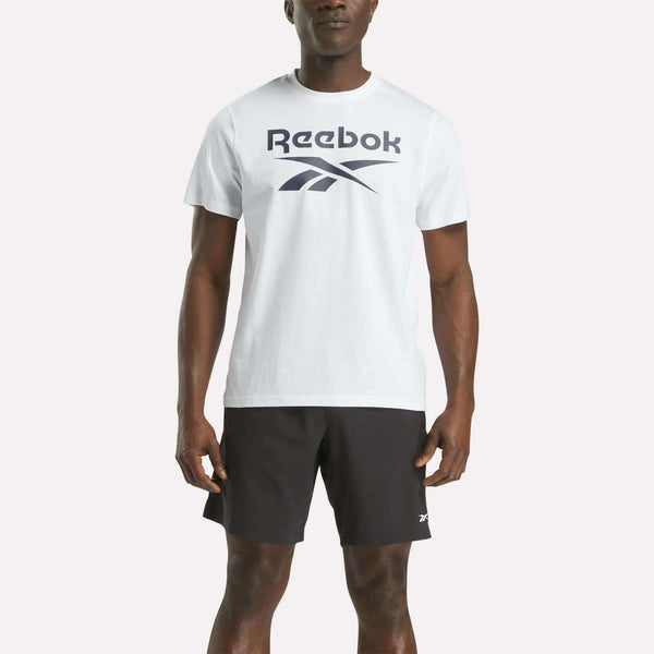reebok classics Men's Big Logo Crewneck Short Sleeve Tee