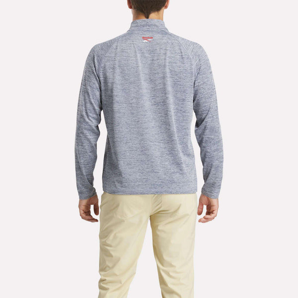 Reebok Classics Men's Cationic Wicking Quarter-Zip Sweatshirt