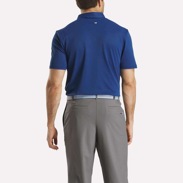 Reebok Classics Men's Colorblock Bonded Collar Polo Shirt