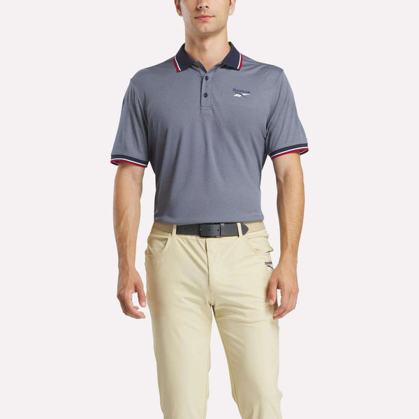 reebok classics Men's Country Club Oxford Pique Polo Shirt