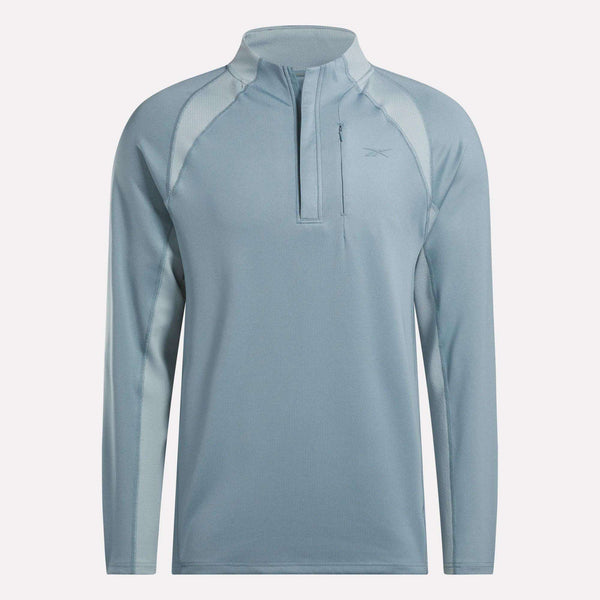 Reebok Classics Men's Long Sleeve Aero Flex 1/4 Zip Pullover Top