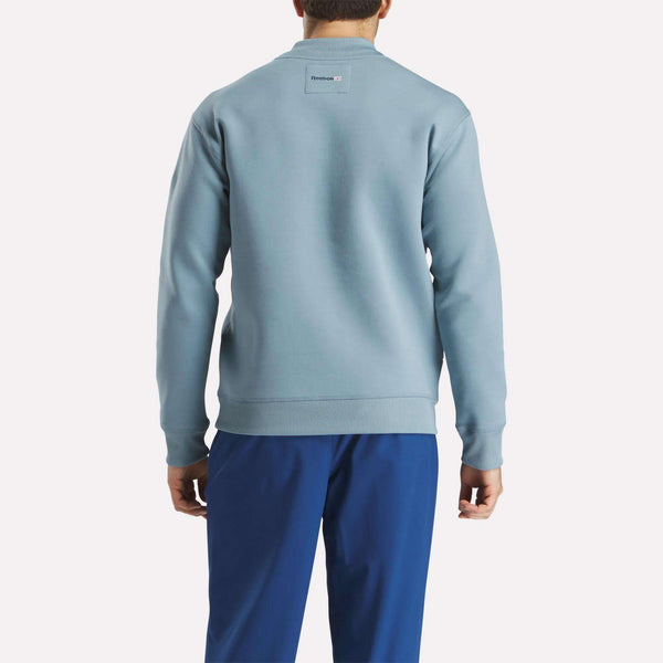 Reebok Classics Men's Long Sleeve Signature Legacy Crest Pullover Top