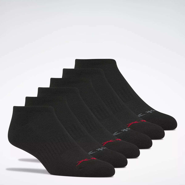 reebok classics Men's Reebok Basic Low-Cut Socks 6 Pairs