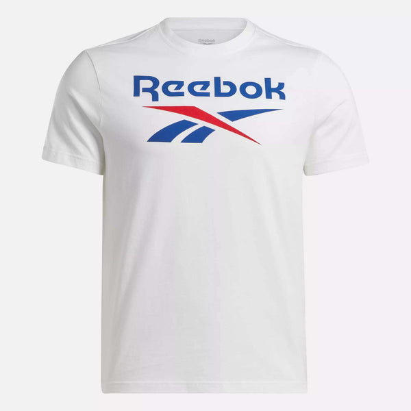 Reebok Classics Men's Reebok Identity Big Stacked Logo T-Shirt