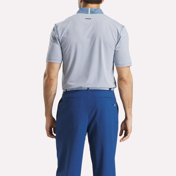 Reebok Classics Men's Short Sleeve Core Stripe Polo Shirt