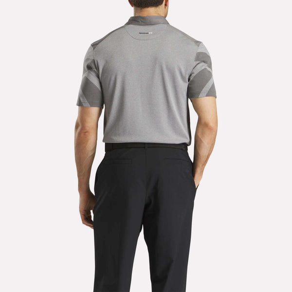 Reebok Classics Men's Short Sleeve Signature Vector Sleeve Polo Shirt