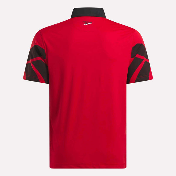 Reebok Classics Men's Signature Vector Colorblocked Polo Shirt