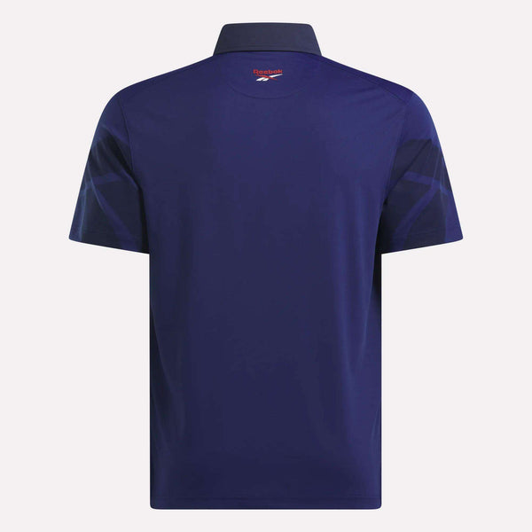 Reebok Classics Men's Signature Vector Colorblocked Polo Shirt