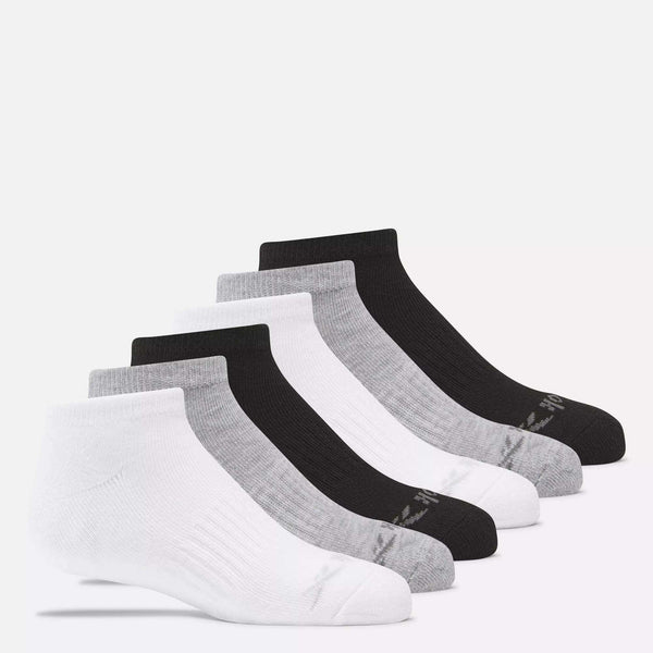 reebok classics Kids' Low Cut Basic Socks 6 Pairs