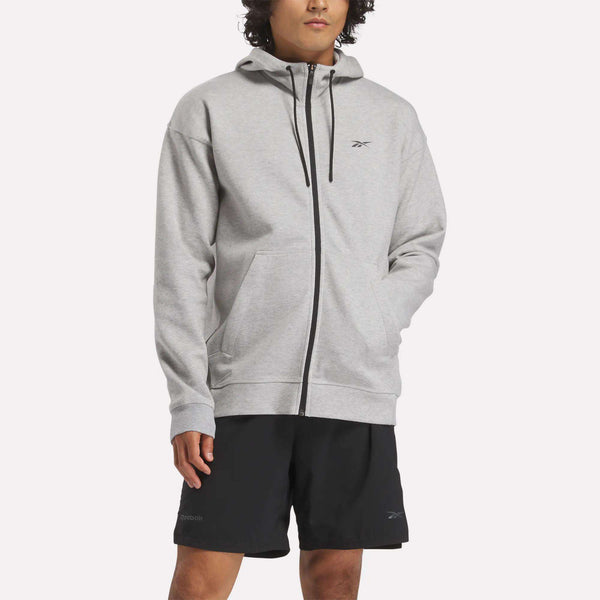 reebok classics Men's Athlete Full-Zip Hoodie