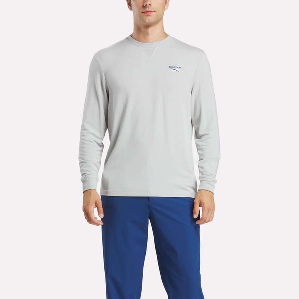 reebok classics Men's Long Sleeve Golf Sweatshirt
