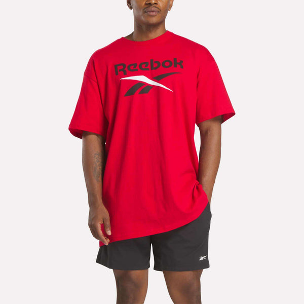 reebok classics Men's Stacked Vector T-Shirt