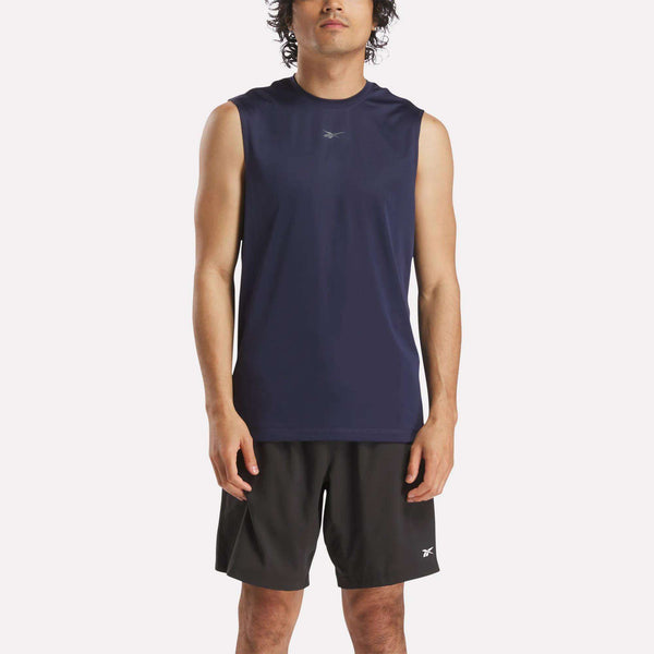 reebok classics Men's Train Sleeveless Tech Tee