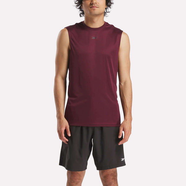 reebok classics Men's Train Sleeveless Tech Tee