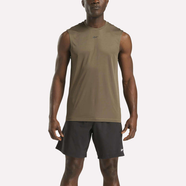 reebok classics Men's Train Sleeveless Tech Tee
