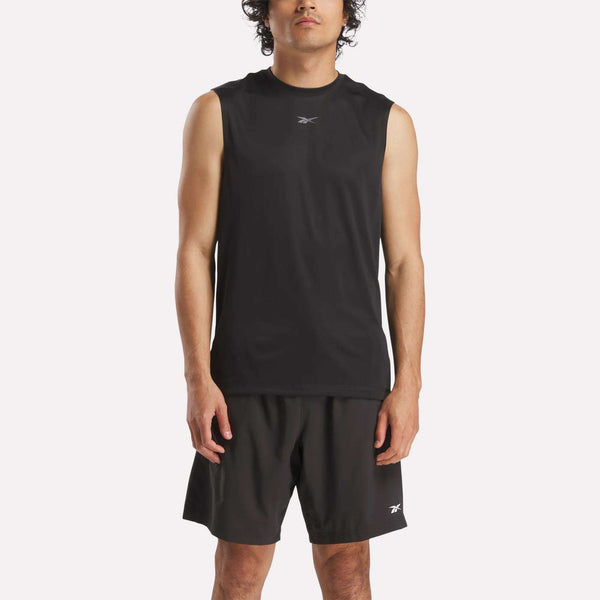reebok classics Men's Train Sleeveless Tech Tee