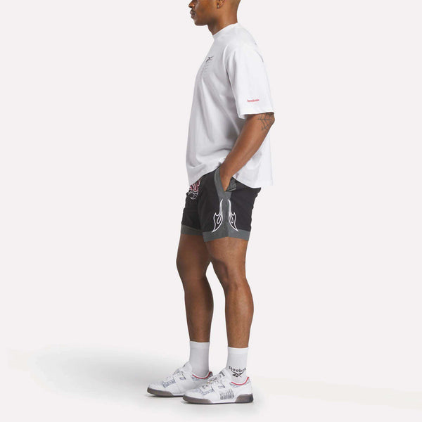Reebok Classics Reebok X Anuel AA Graphic Shorts
