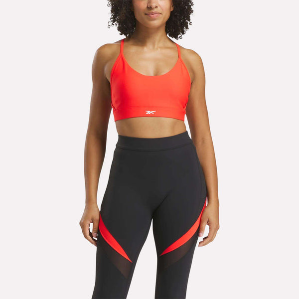 reebok classics Women's Lux Strappy Sports Bra