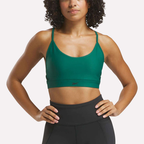 reebok classics Women's Lux Strappy Sports Bra