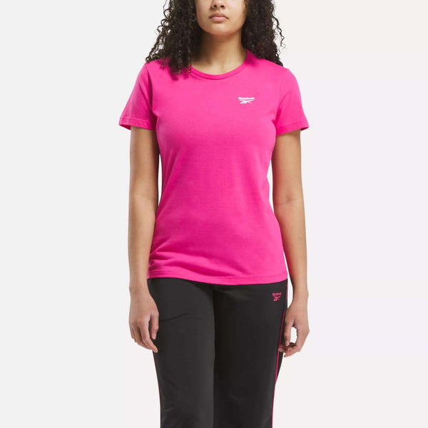 reebok classics Women's Qt Classic Small Logo Tee