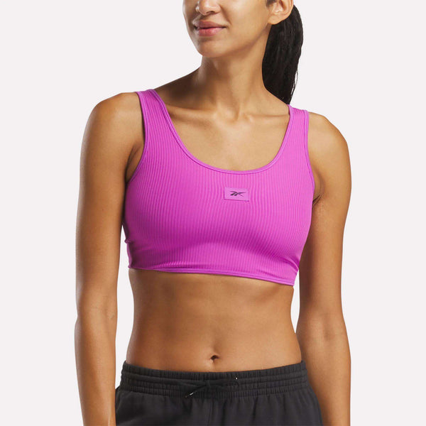 reebok classics Women's Rib Multi-Way Bralette