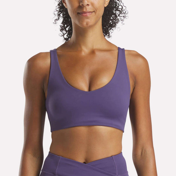 reebok classics Women's Yoga V-Neck Bra