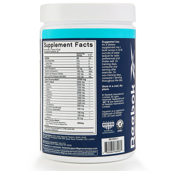 Reebok Classics Reebok ReeCover BCAA + EAA + Electrolytes