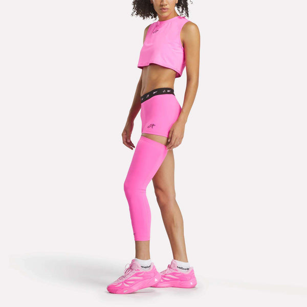 Reebok Classics Reebok X Angel Reese Mini Shorts & Sleeve