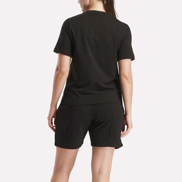 Reebok Classics Women's Big Logo Crewneck Short Sleeve Tee