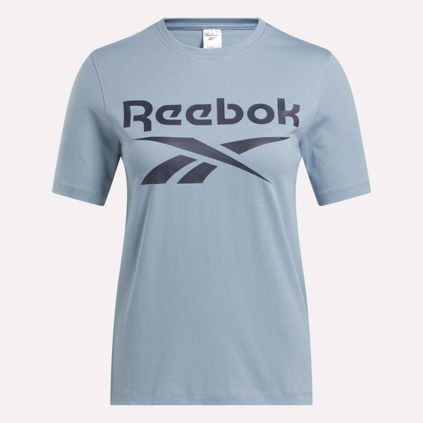 Reebok Classics Women's Big Logo Crewneck Short Sleeve Tee