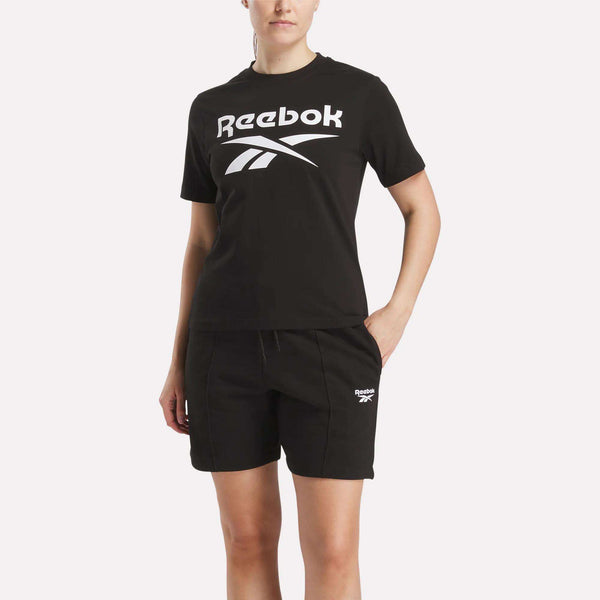 reebok classics Women's Big Logo Crewneck Short Sleeve Tee