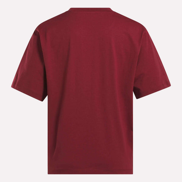 Reebok Classics Women's Big Logo Oversized Crew Short Sleeve Tee