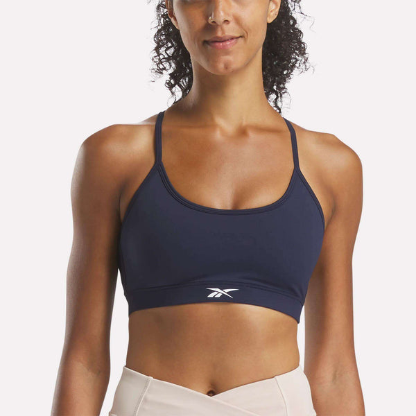 reebok classics Women's Core Strappy Bra - Medium Support