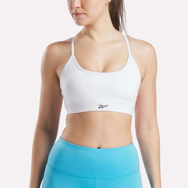 reebok classics Women's Core Strappy Bra - Medium Support