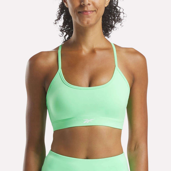 reebok classics Women's Core Strappy Bra - Medium Support