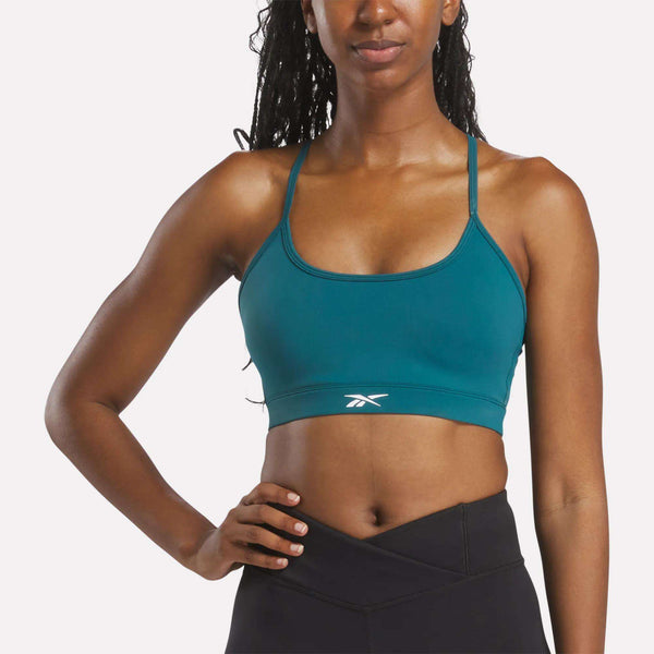 reebok classics Women's Core Strappy Bra - Medium Support