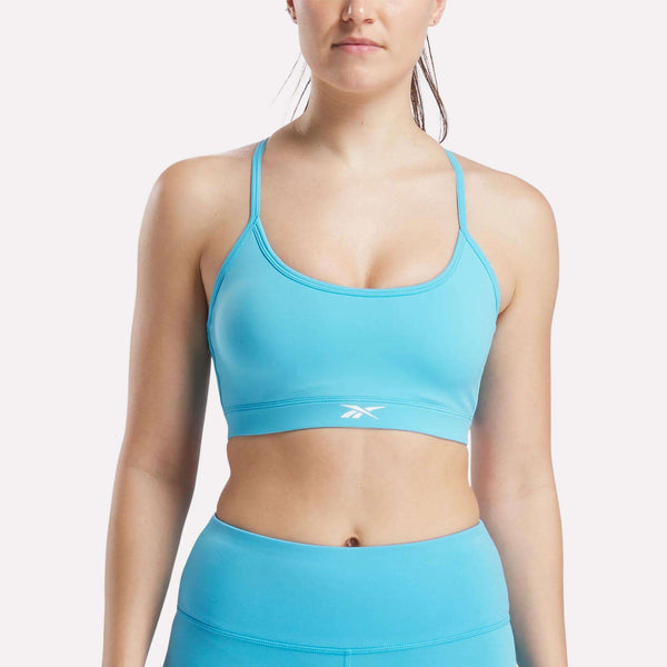 reebok classics Women's Core Strappy Bra - Medium Support