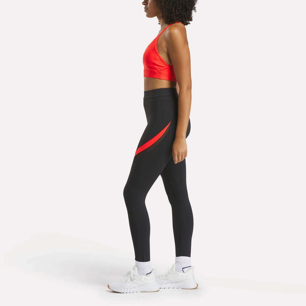 Reebok Classics Women's Lux Colorblock High-Rise 7/8 Leggings