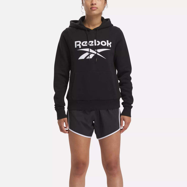 reebok classics Women's Reebok Identity Big Logo Fleece Hoodie