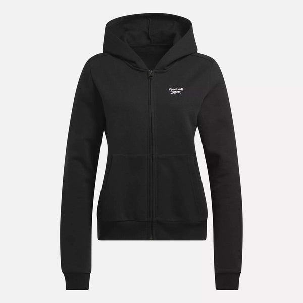 Reebok Classics Women's Reebok Identity Small Logo Fleece Full-Zip Hoodie