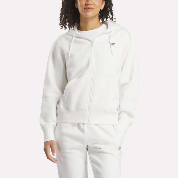 reebok classics Women's Small Vector Full Zip Sweatshirt