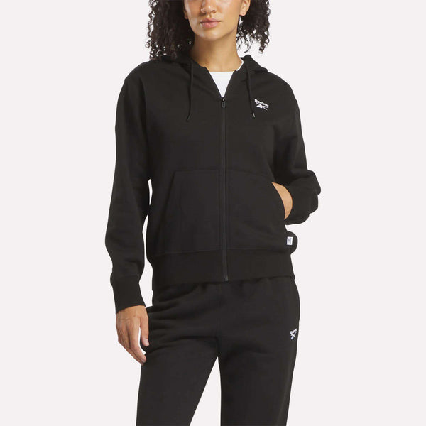 reebok classics Women's Small Vector Full Zip Sweatshirt