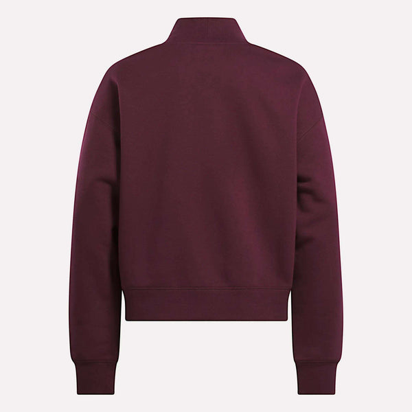 Reebok Classics Women's Small Vector Mockneck Sweatshirt