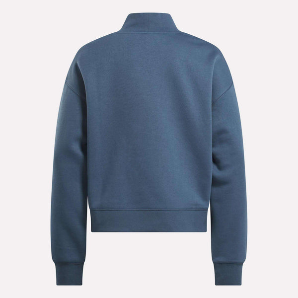 Reebok Classics Women's Small Vector Mockneck Sweatshirt