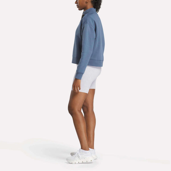 Reebok Classics Women's Small Vector Mockneck Sweatshirt