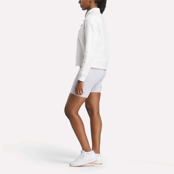 Reebok Classics Women's Small Vector Mockneck Sweatshirt